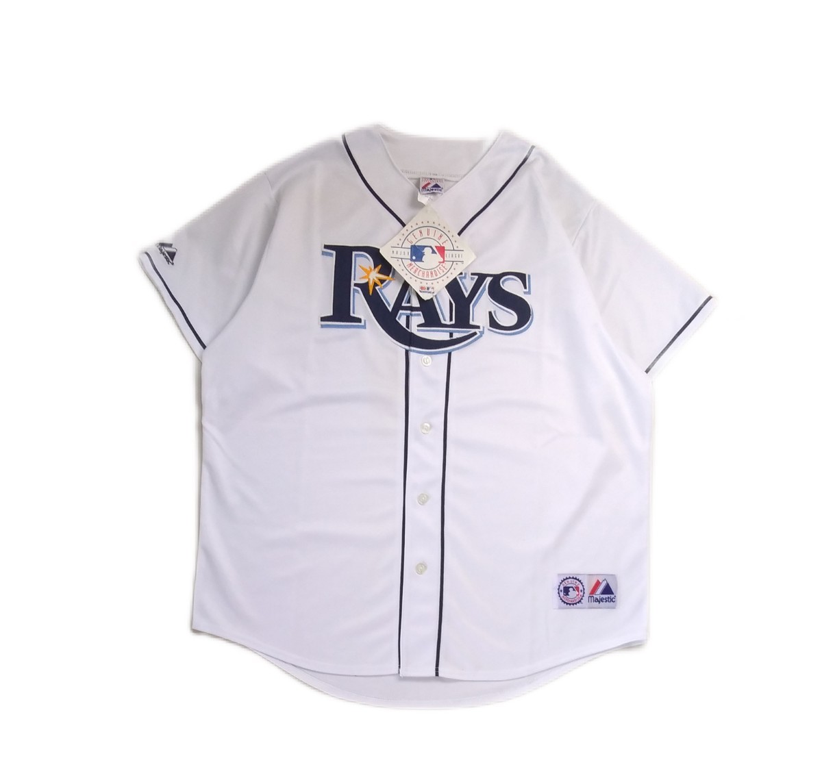 タグ付 本格派 入手困難 Majestic社 RAYS タンパベイ レイズ 
