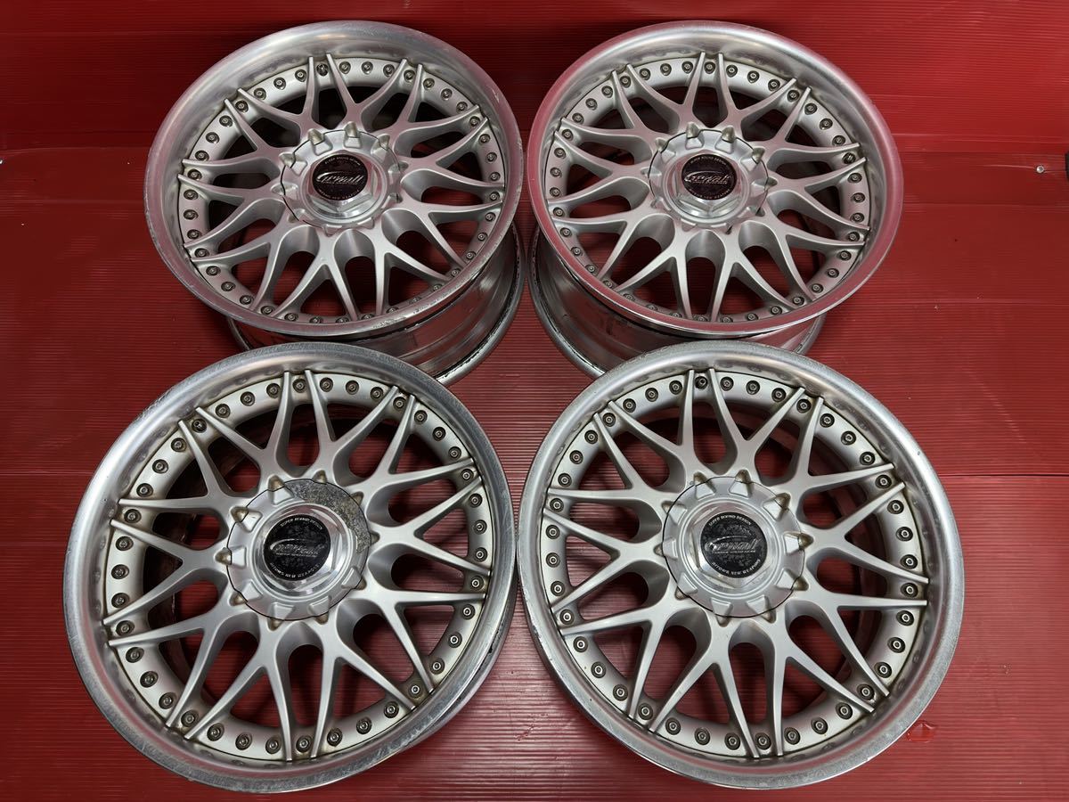 GEWALT ゲバルト メッシュ 17インチ 8JJ 8.5JJ PCD：114.3/4H/5H 