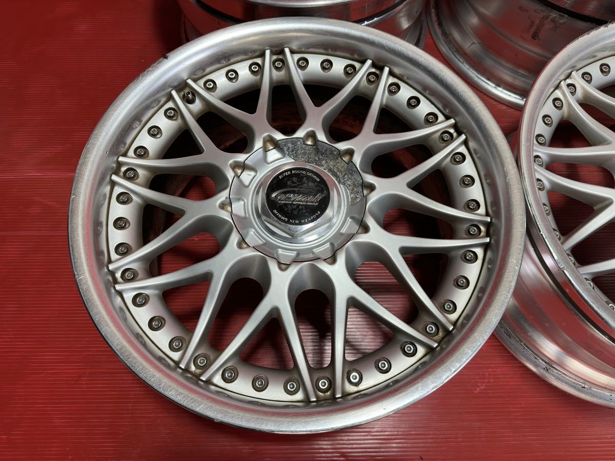 GEWALT ゲバルト メッシュ 17インチ 8JJ 8.5JJ PCD：114.3/4H/5H 