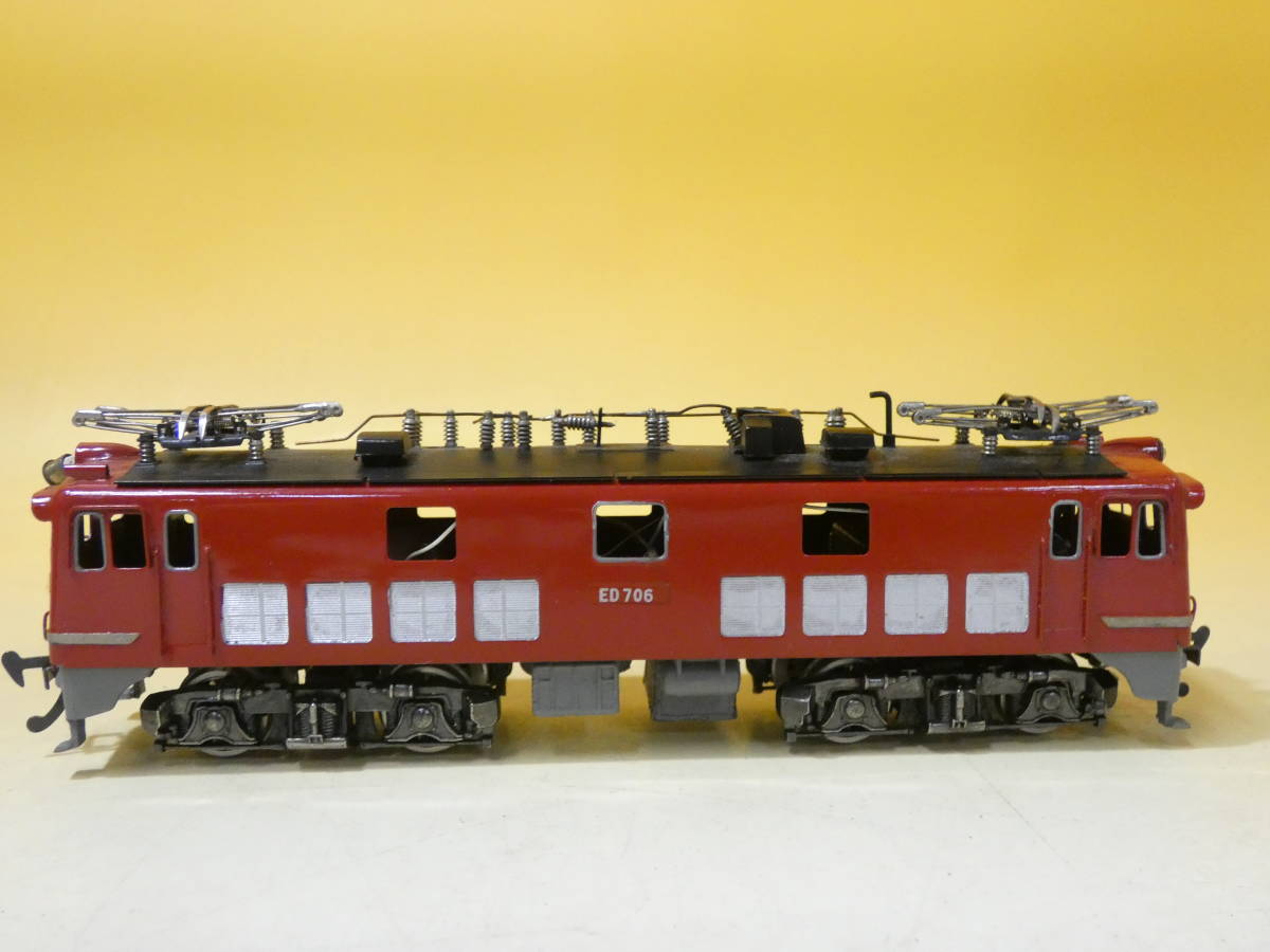 22 KTM ED70電気機関車 ジャンク品 ジャンク扱いHOゲージ KTM 交流電気