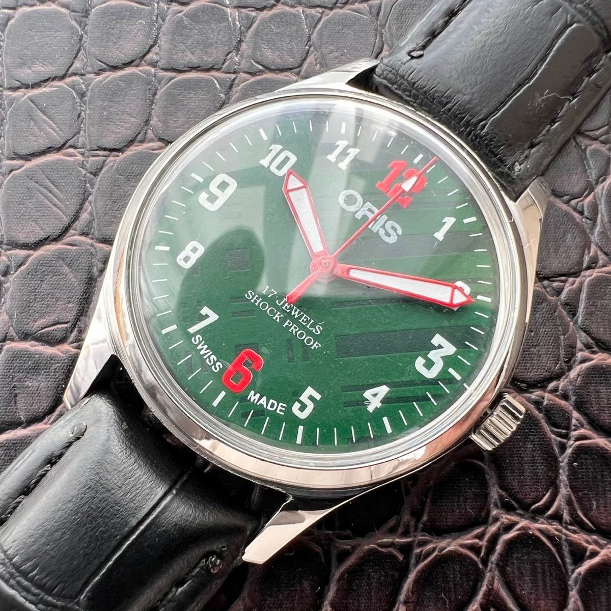 美品・調整済】オリス ORIS ビンテージ 機械式 手巻き ウォッチ 腕時計
