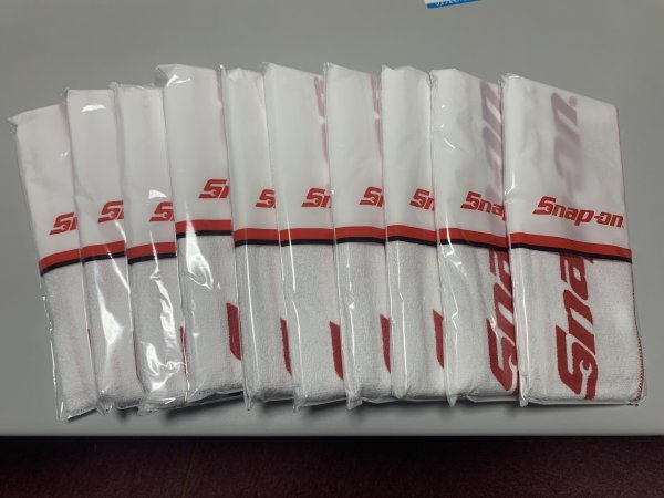 2023年モデル　10枚セット　スナップオン　非売品　タオル　2023　snap-on　新品　ツール　工具　景品　0614