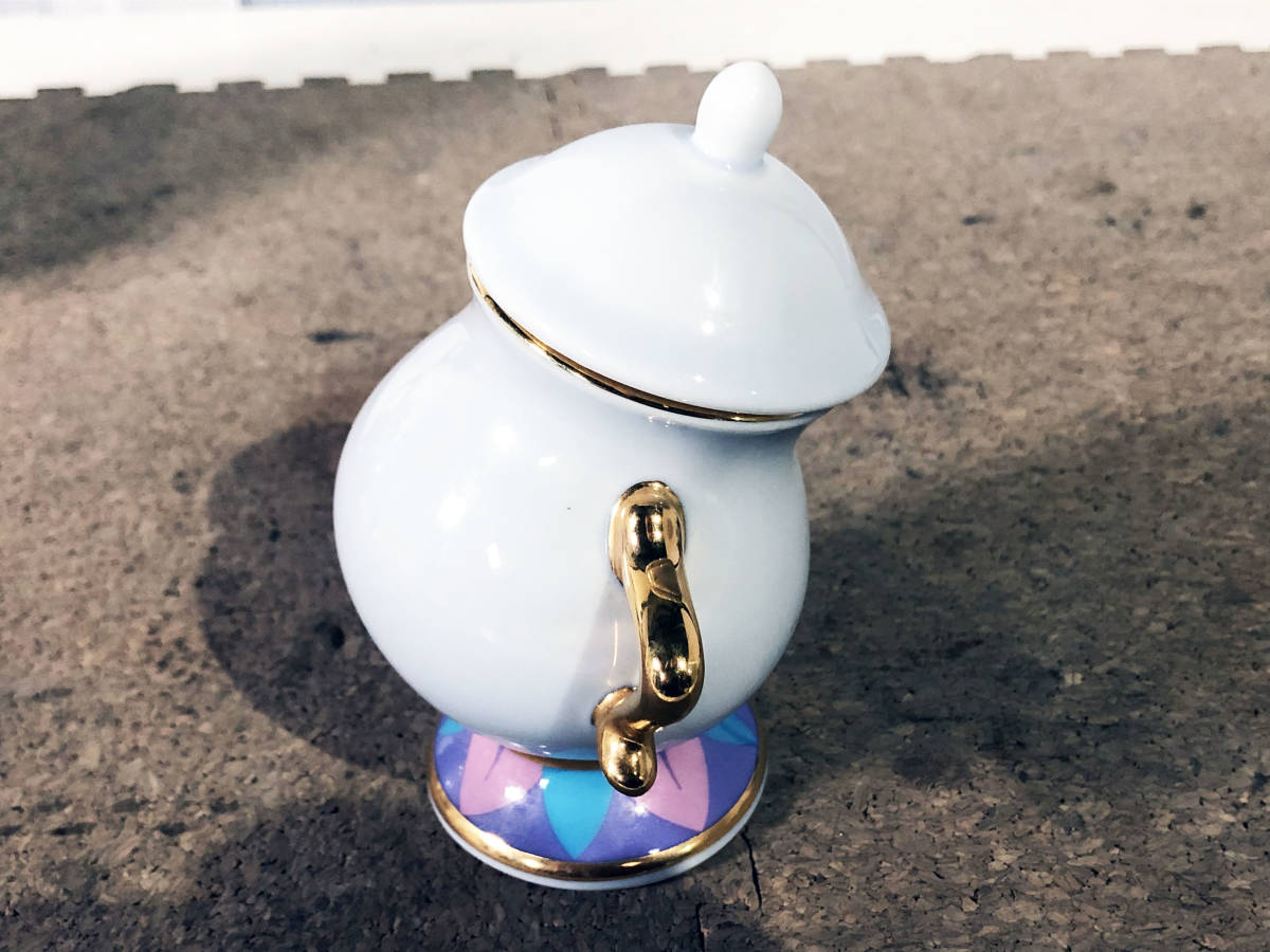 ◎☆ 中古☆Disney ポット夫人 チップ ティーポット ティーカップ 