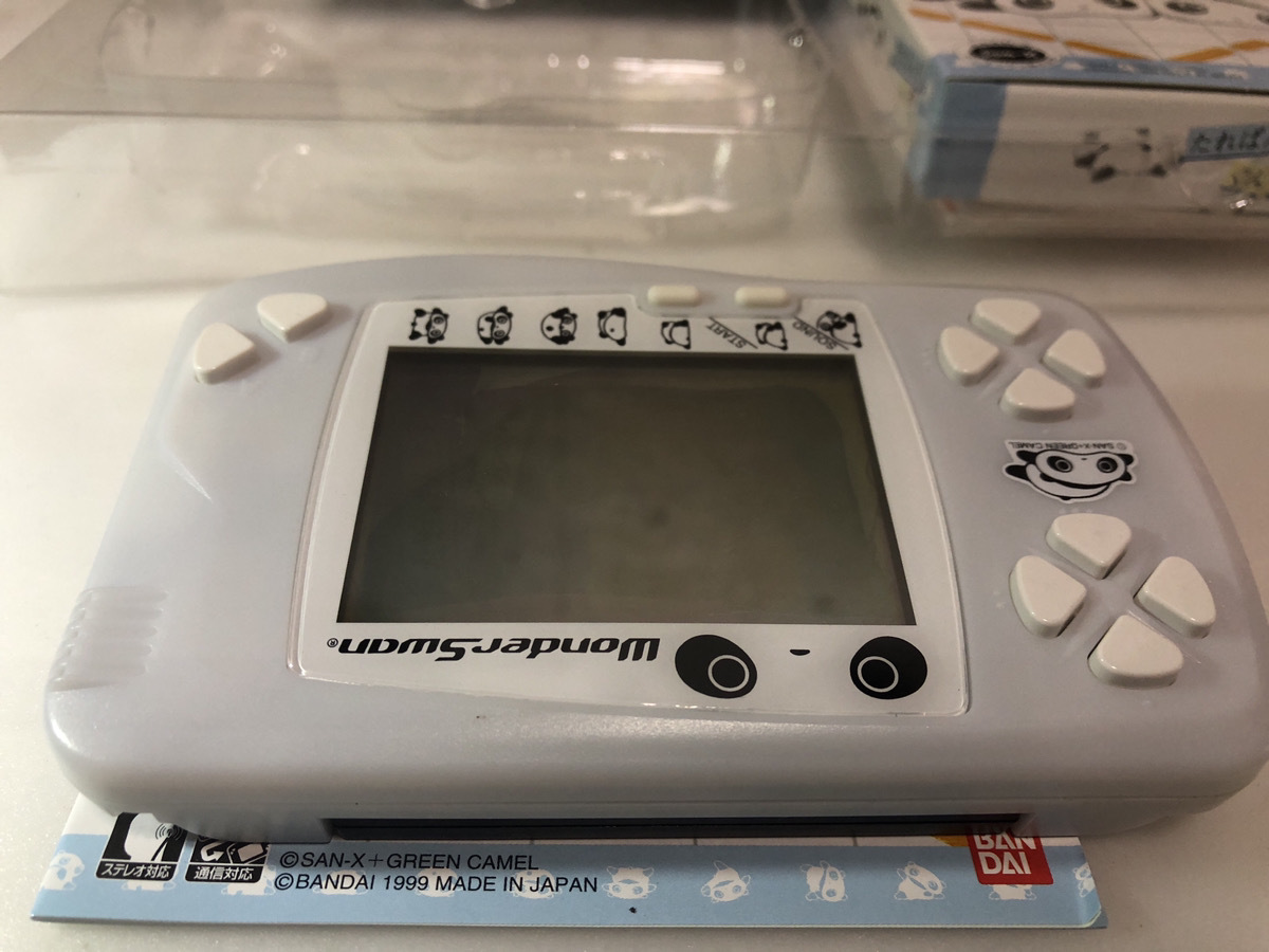 訳あり】ワンダースワン☆たれぱんだのぐんぺい☆特製同梱版 本体 完品 