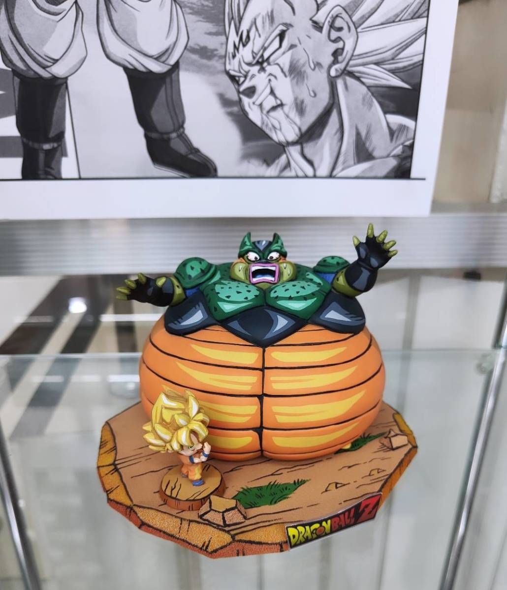 ドラゴンボールZ 人造人間編 超サイヤ人孫悟空 セル自爆 フィギュア