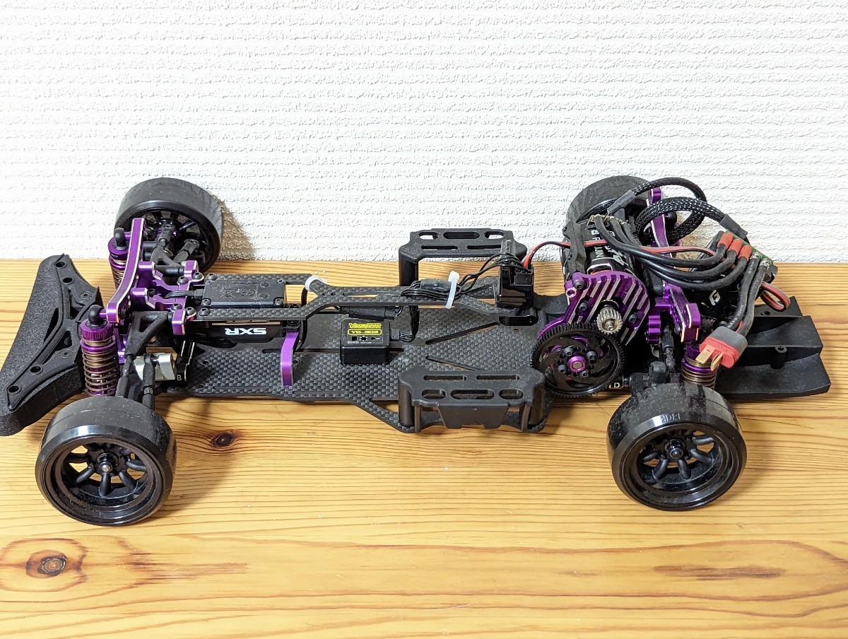 パープル RWDドリフトカー YD-2SXIII ヨコモ パープルバージョン sx3