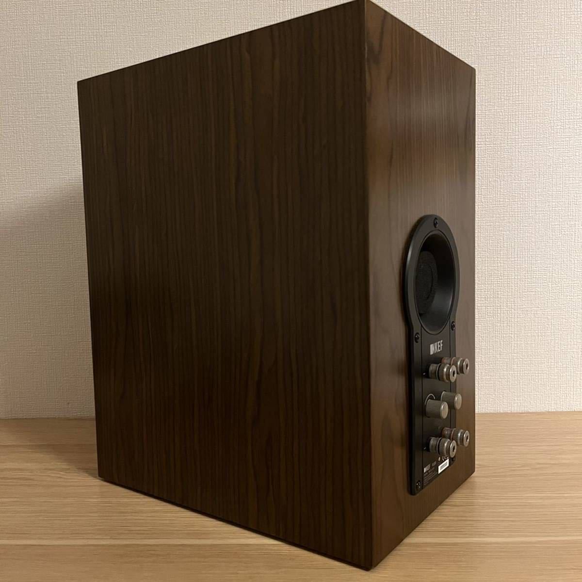 中古美品】KEF R300 ブックシェルフスピーカー ウォルナットペア(KEF