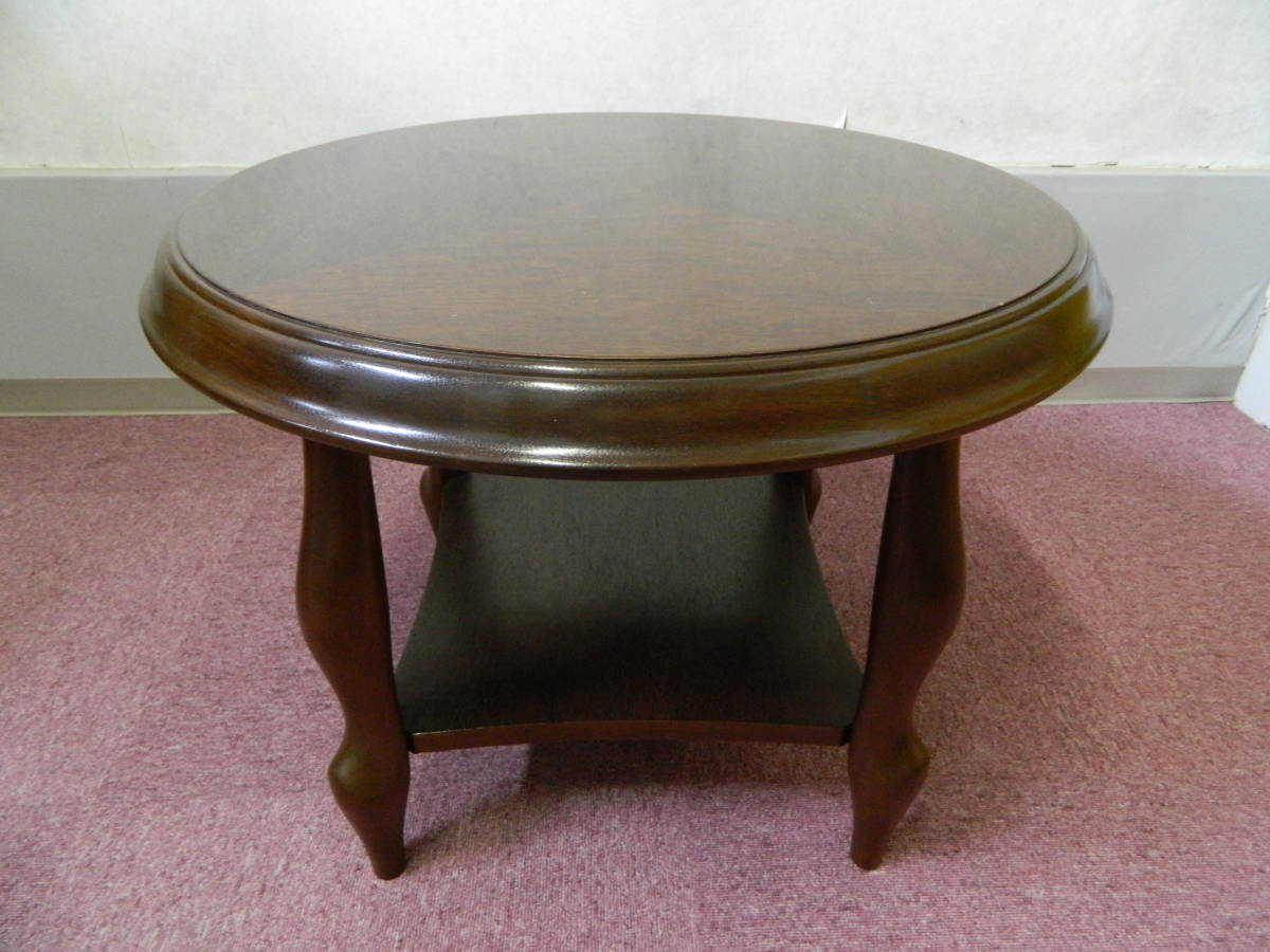 MARUNI マルニ サイドテーブル 丸テーブル 良品 マル二 サイドテーブル