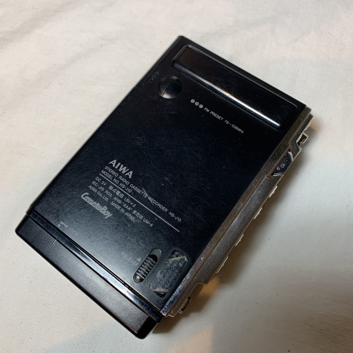 ジャンク AIWA アイワ HS-J10 カセットボーイ 11532606