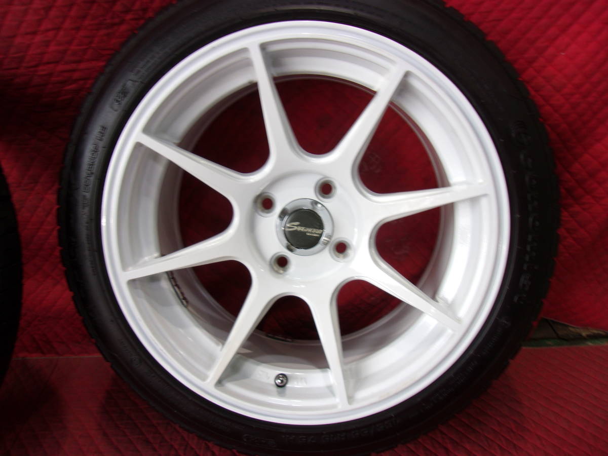 中古セット】 ステルスレーシング SPEC-01 15インチ 7J +30 4H100 