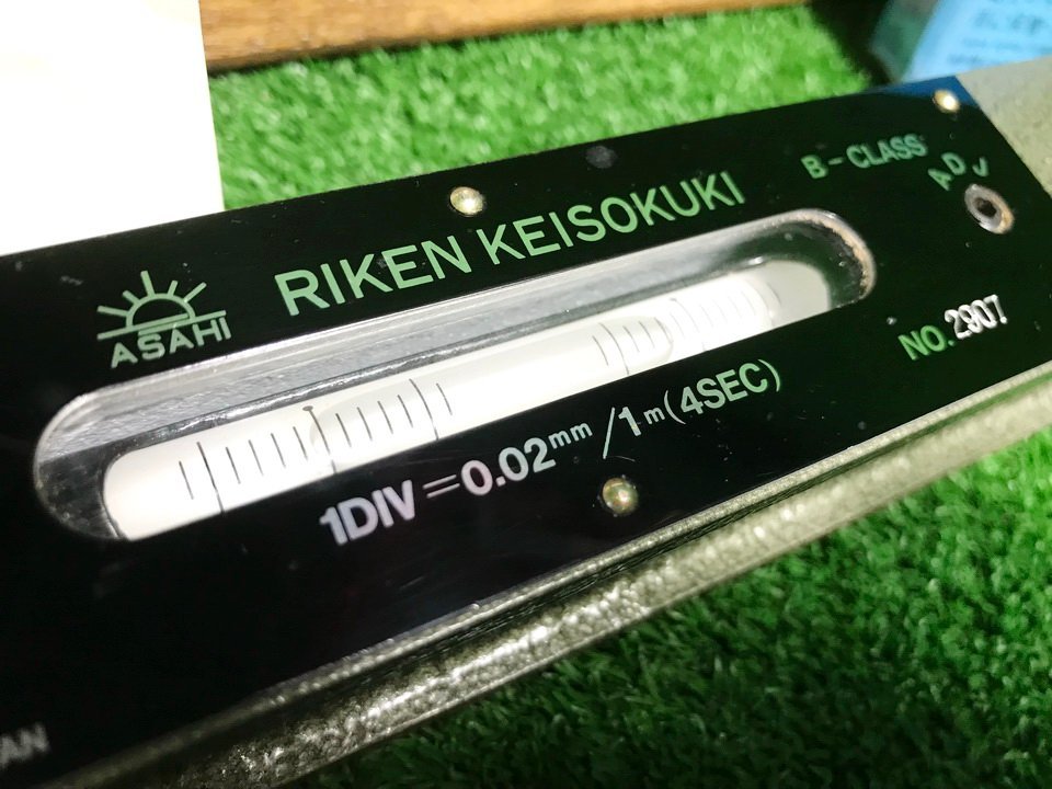 RIKEN KEISOKUKI 理研計測器 精密水準器（中古】理研計測器 RIKEN 