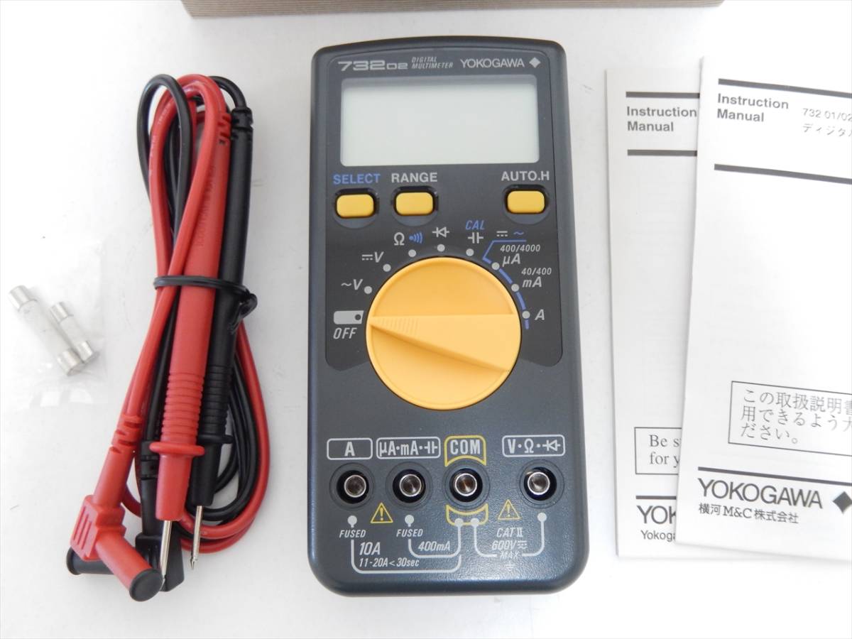 1円～□未使用(2)□YOKOGAWA 横河 デジタルマルチメーター 732シリーズ