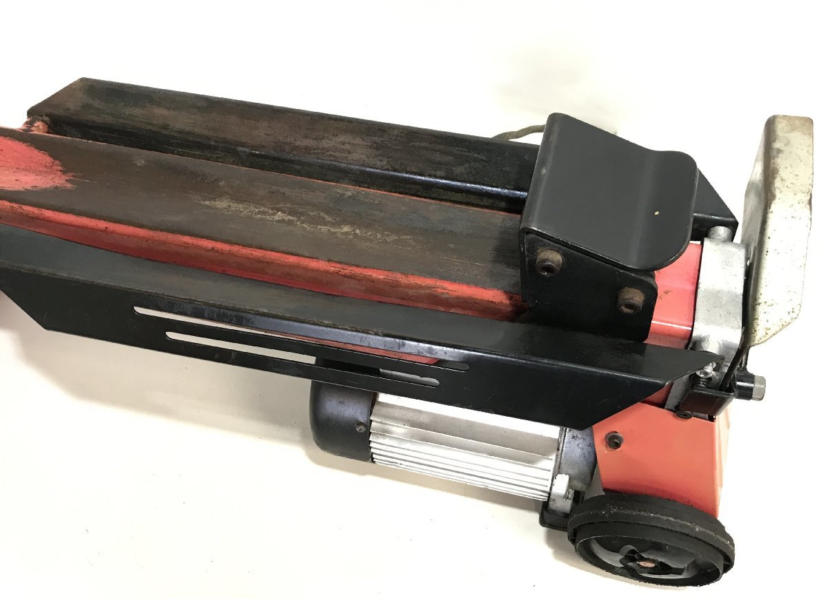 引取限定価格】【中古】SK11 電動油圧式薪割り機 CWM-52