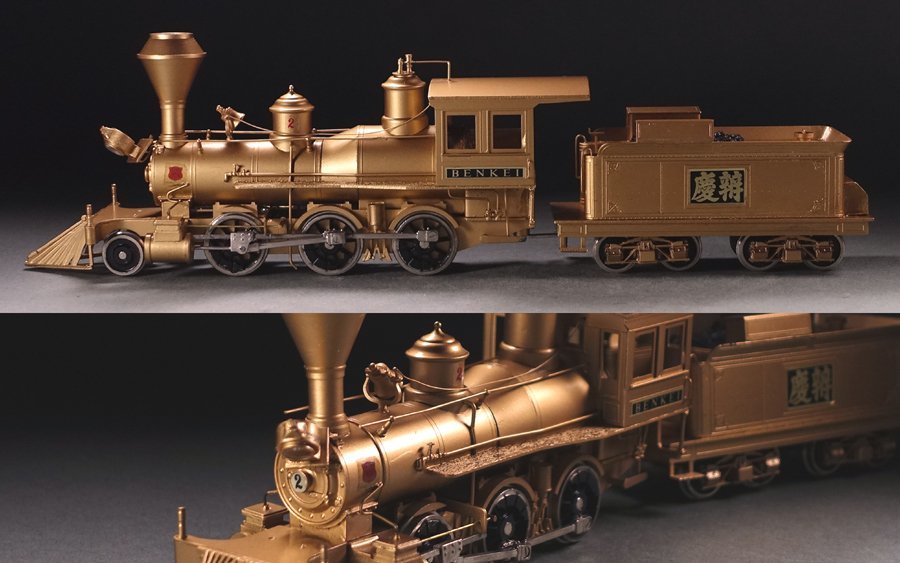 ∇花∇国鉄7100形蒸気機関車辨慶(弁慶)鉄道模型 BENKEI アクリルケース