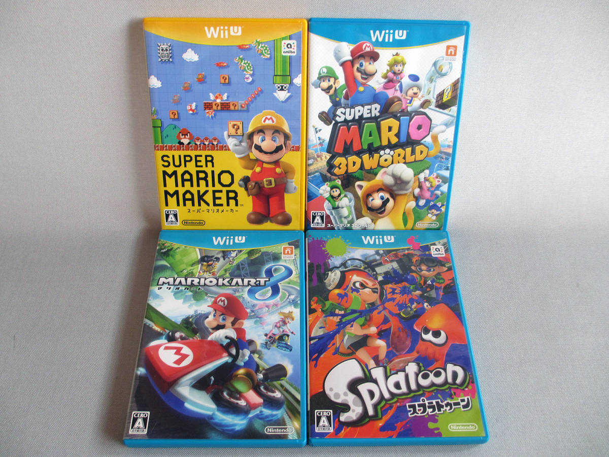 Nintendo Wii U マリオメーカー オプション多数 中古（Wiiuマリオ  