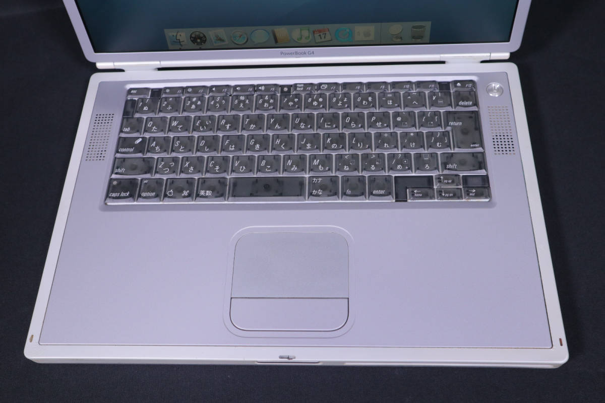 動作良好 OS9単独可 PowerBook G4 Titanium チタン最強1GHz M8859J/A