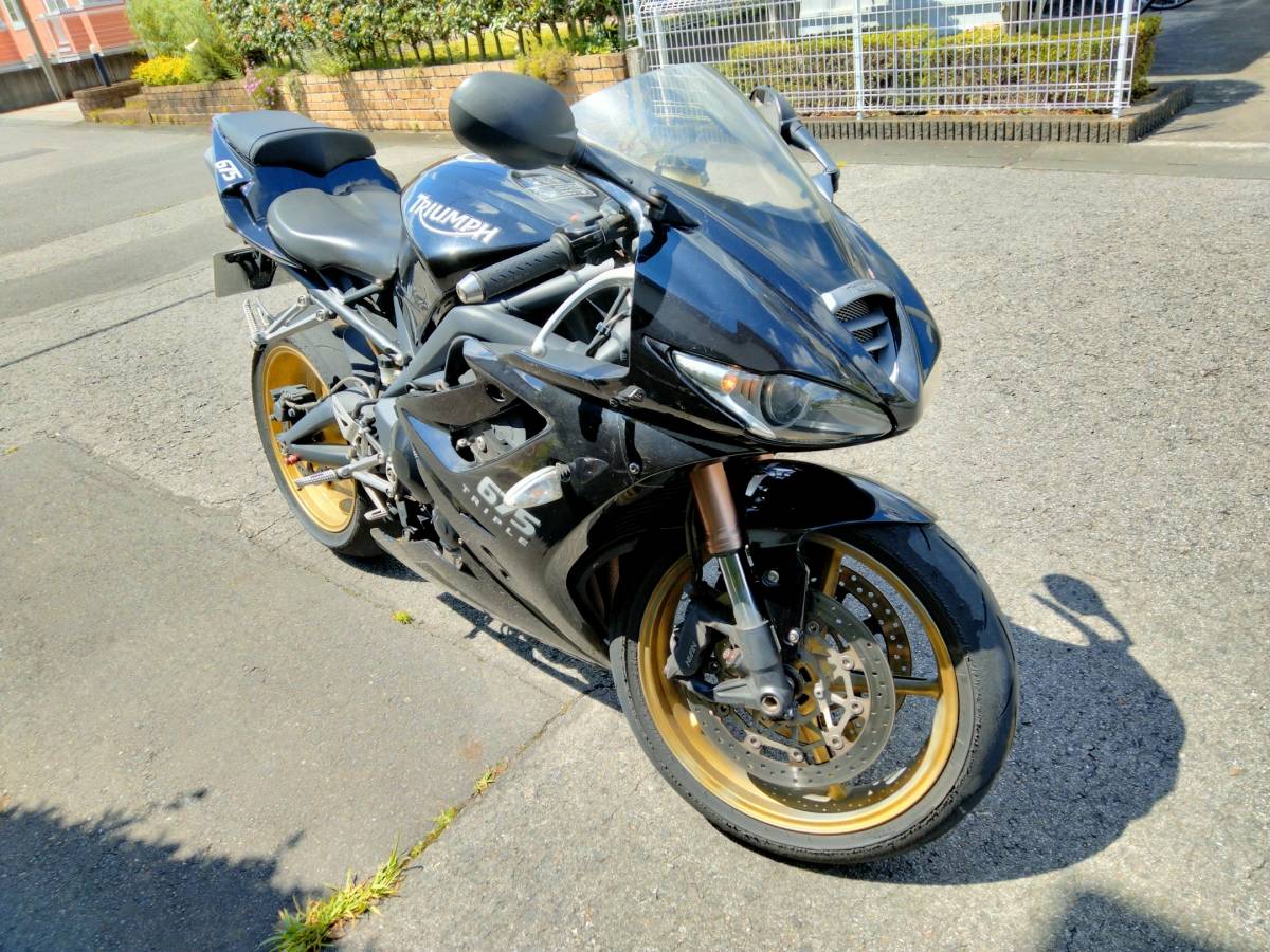 【美品】最終出品！ デイトナ675 車検1年付き！ daytona675 オーリンズサス 整備済み 人気のブラック 