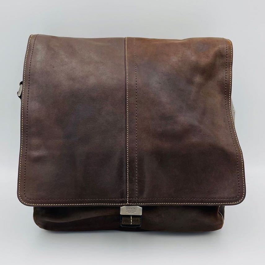 1円~ 良品 コーチ COACH ショルダーバッグ メッセンジャーバッグ 