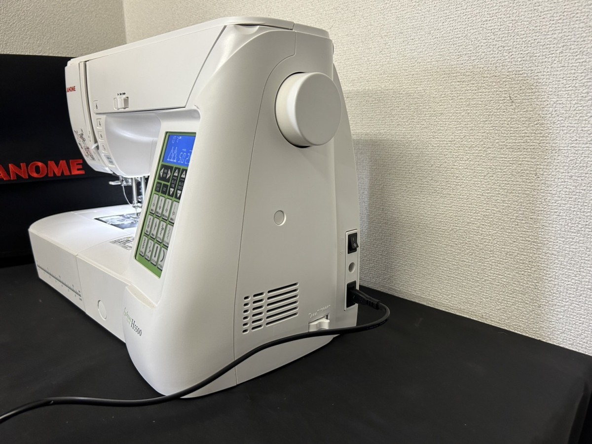ジャノメコンピュータ-ミシン シェ-ネH5500. 中古 【公式通販】