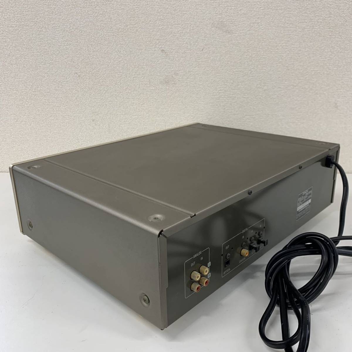 Gb2】 DENON DMD-1800AL MDレコーダー 動作品 デノン デンオン 音響