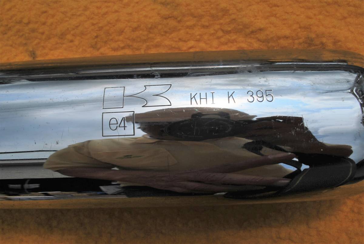 w650 純正マフラー KHI K 395 W650 純正 K395の通販 | COMPTEK