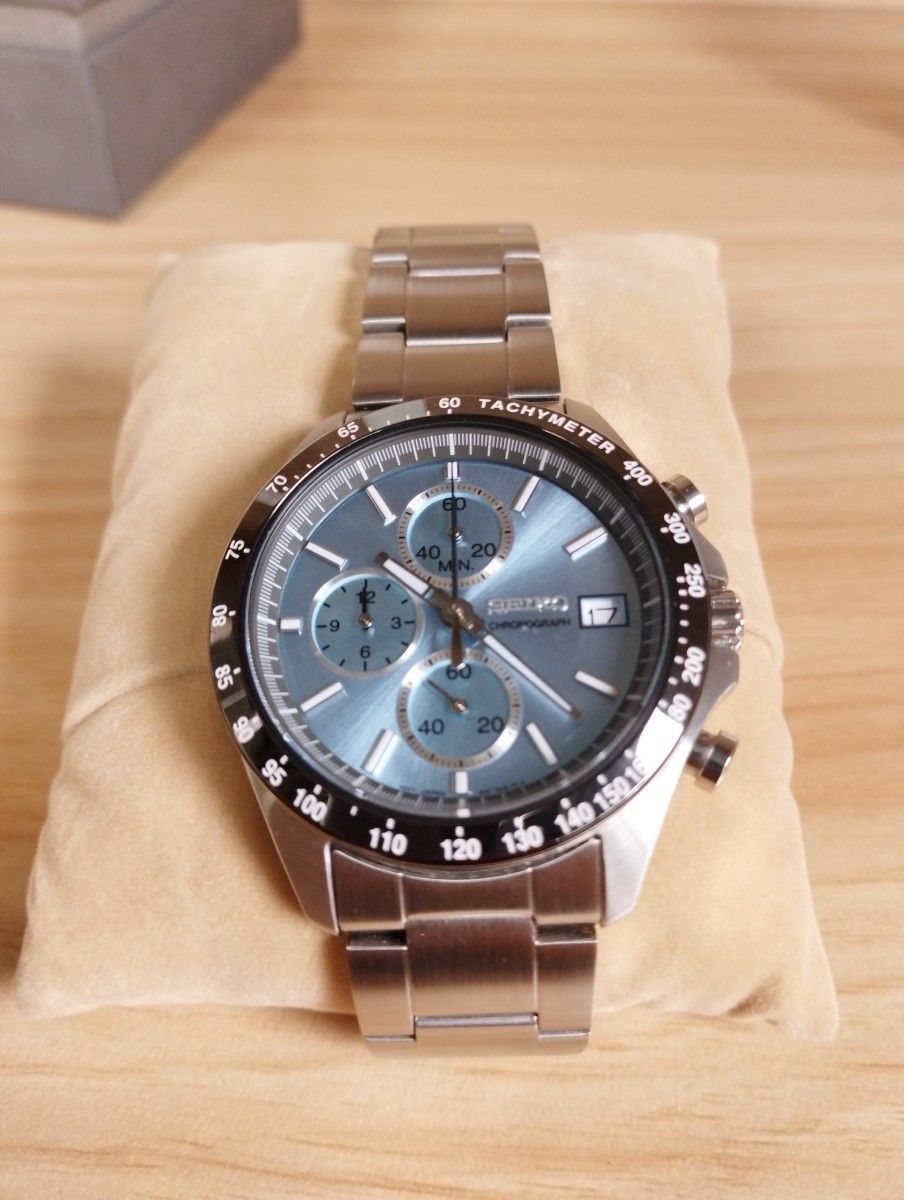 SEIKO KSN8T6C クロノグラフ アナログ ストップウォッチ 腕時計 