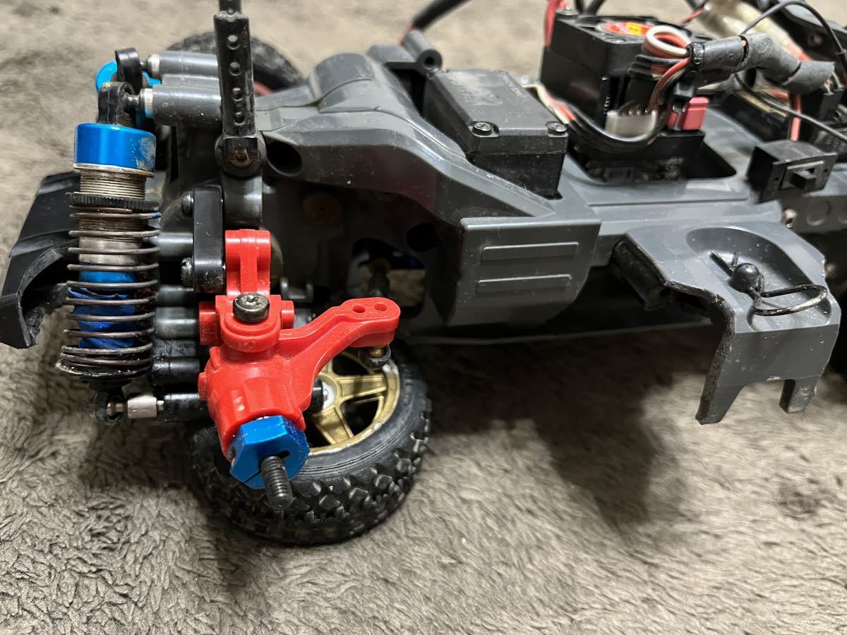 タミヤMF01X オプション多数 ロングダンパー化済 アンプ、サーボ付（HV 