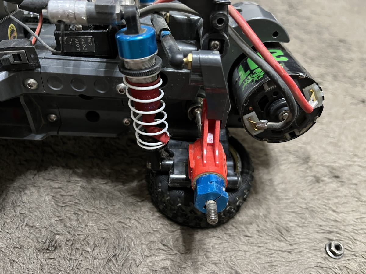 タミヤMF01X オプション多数 ロングダンパー化済 アンプ、サーボ付（HV 