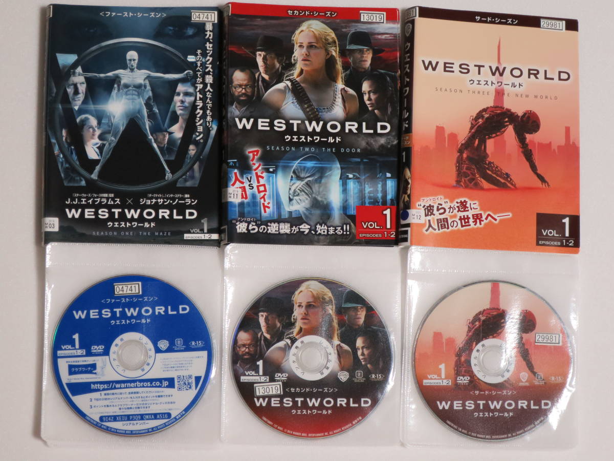 ウエストワールド DVD - メルカリ WEST レンタル落ち 海外ドラマ WORLD 