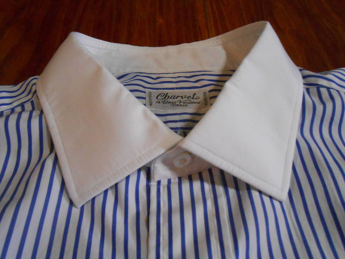 とても美品 フランス高級老舗店 CHARVET シャルベ（1838年創業） セミ 