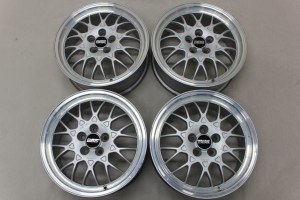 SUBARU 純正オプション BBS 16インチ 6.5J +55 PCD 100 5穴 1台分 ガリ 