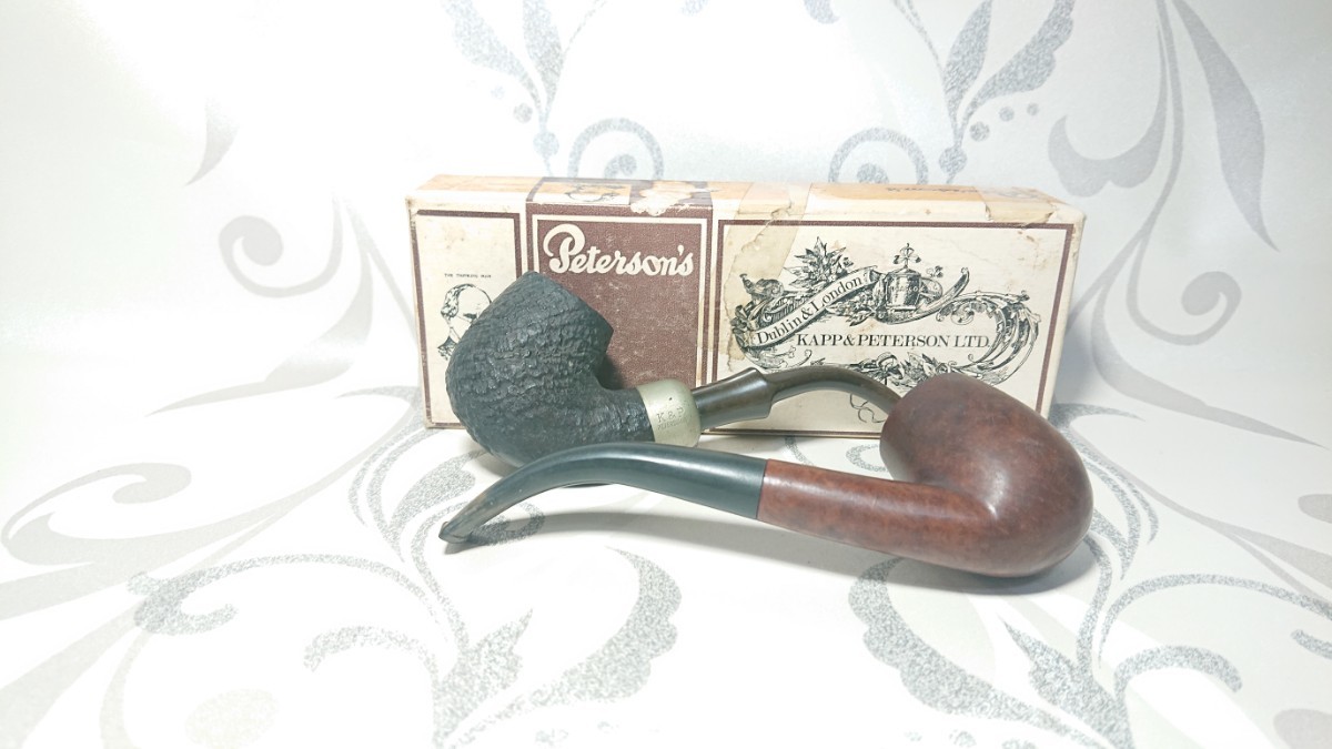 K&P PETERSONS ピーターソン FIRST パイプ タバコ 喫煙 2本セット 