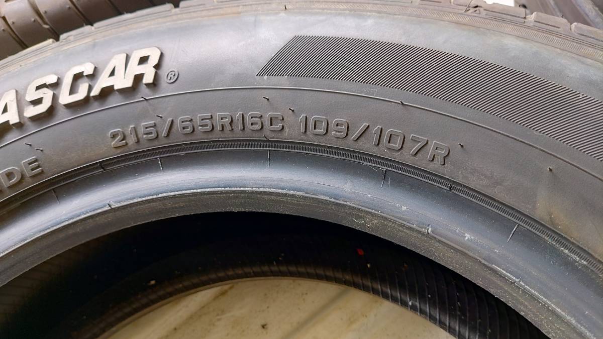 GOODYEAR EAGLE#1 NASCAR 215/65R16C 109/107R 4本 中古 