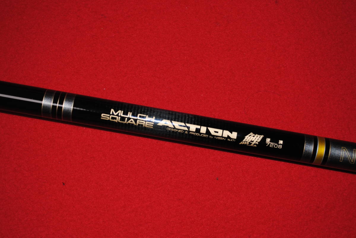 ニッシン MULCH SQUARE ACTION 鯉 硬調 7208 宇崎日新 マルチスクエア