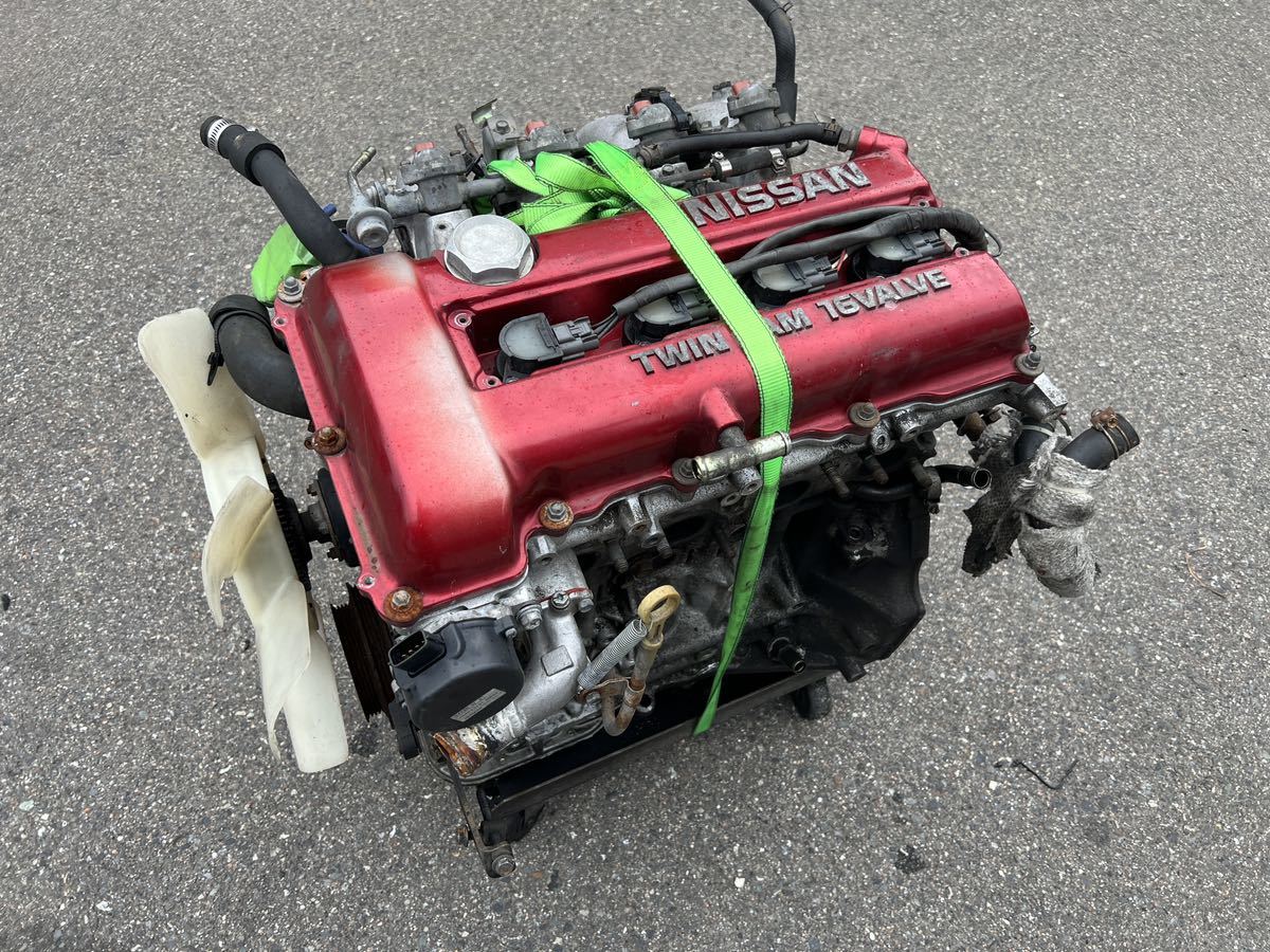 SR20DET エンジン本体 ヘッドガスケット インジェクター付き S13 RPS13
