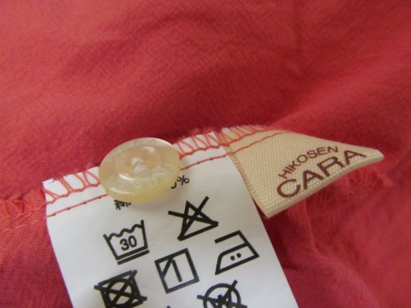 53571)HIKOSEN CARA 飛行船 エプロン ネコ 猫 ピンク USED(エプロン