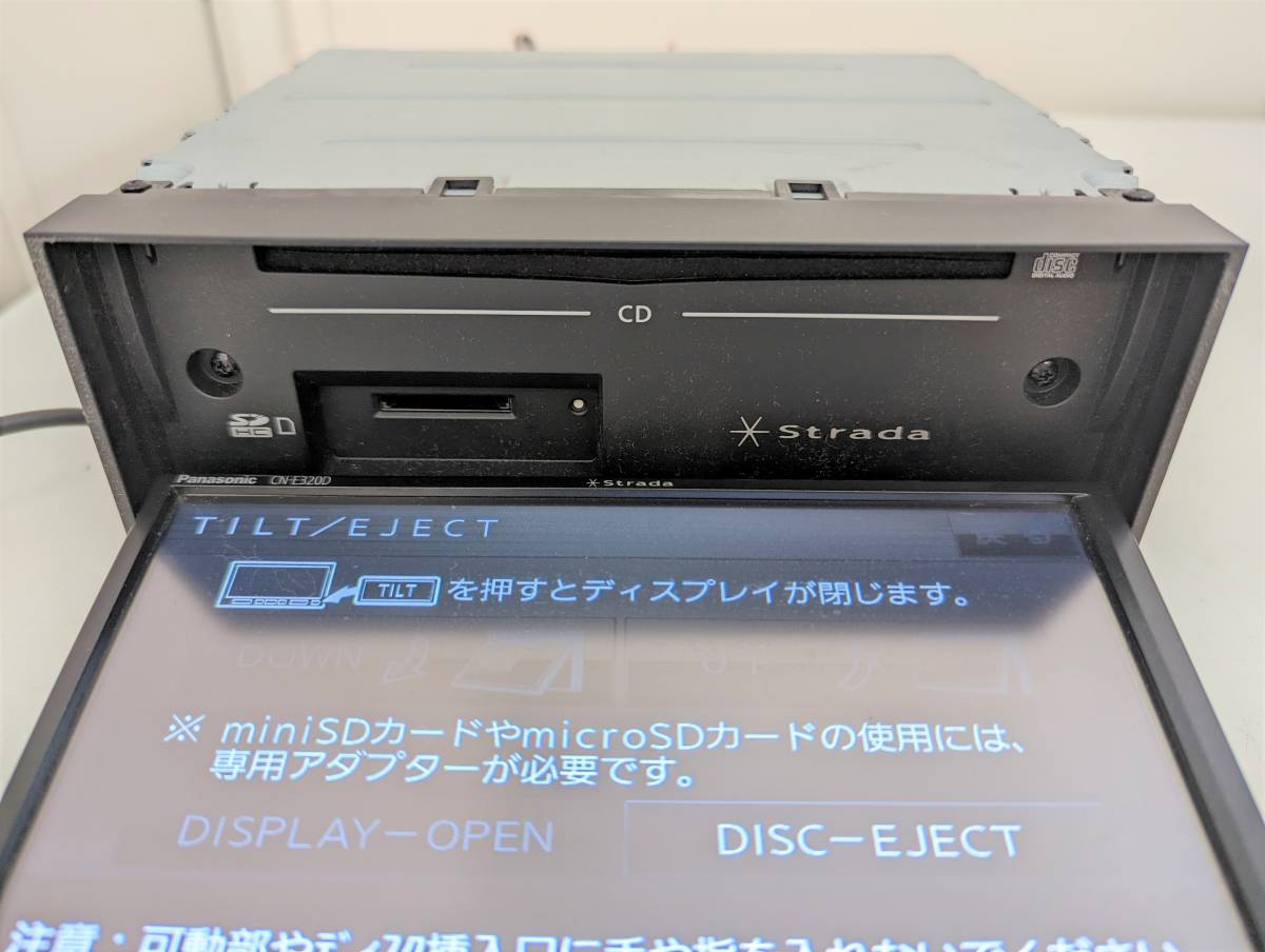 パナソニック☆ストラーダ 地図2019年☆カーナビ【CN-E320D】ETC 