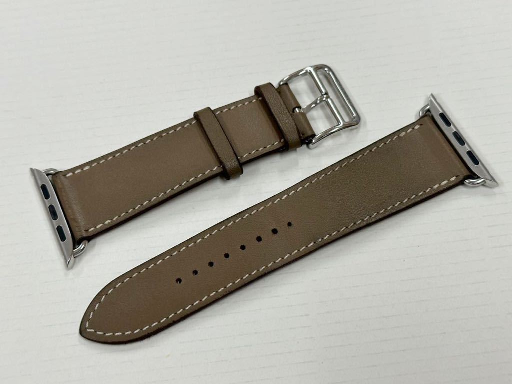 2755 レア Apple Watch エルメス エタン エトゥープ レザー 進化を遂げ