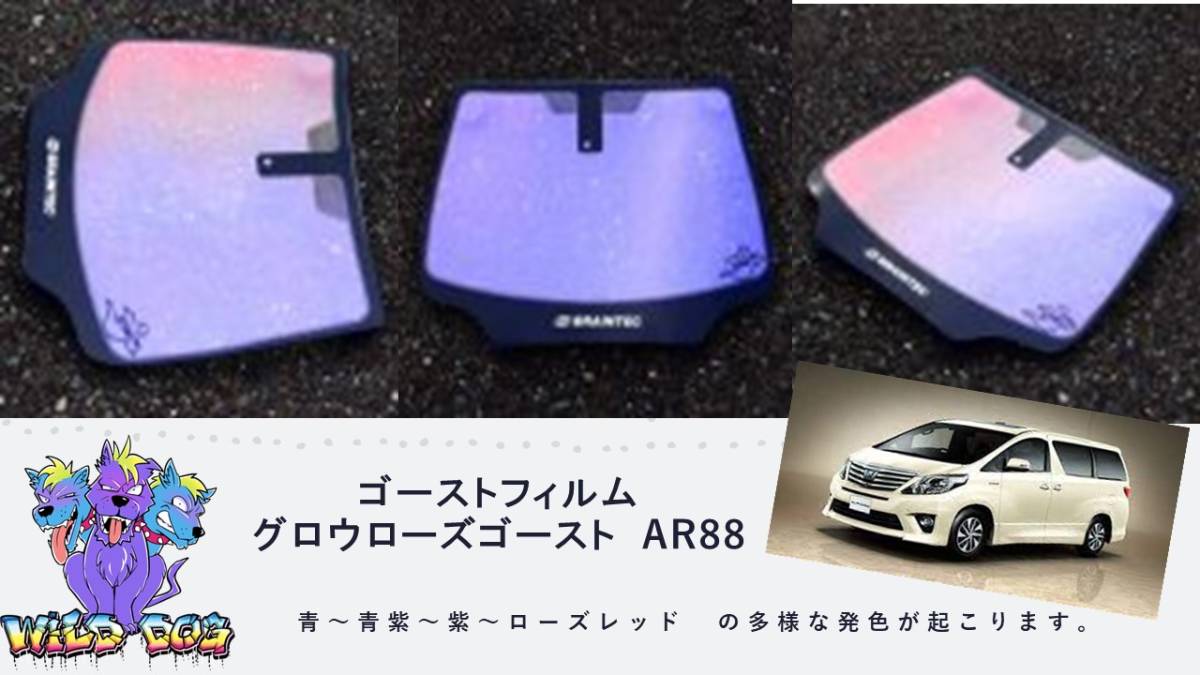 20 系 アルファード ヴェルファイア フロントドアガラス・小窓用カット