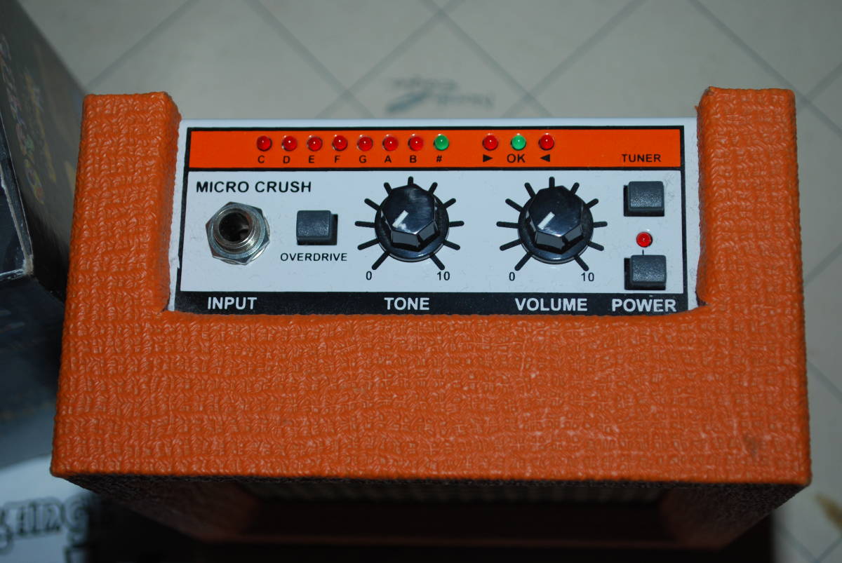 ORANGE CR20 Black Crushシリーズ ギターアンプ〈オレンジ〉 ORANGE MICRO CRUSH ギターアンプ　BOSS エフェクター付