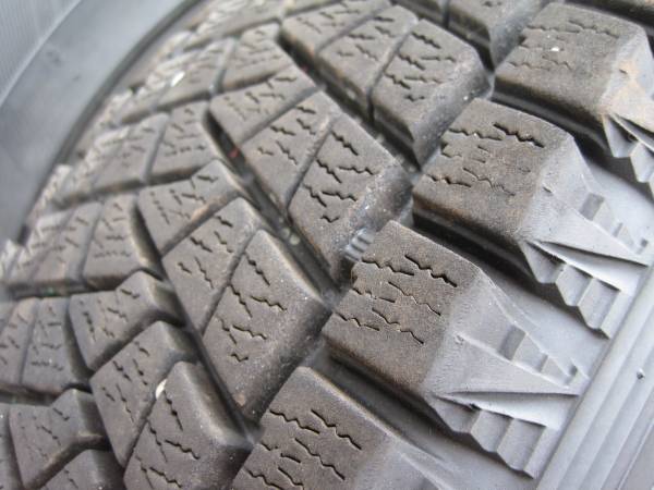 ジムニー用ブリヂストンDM-Z3バリ山175/80R16+アルミホイール4本_2