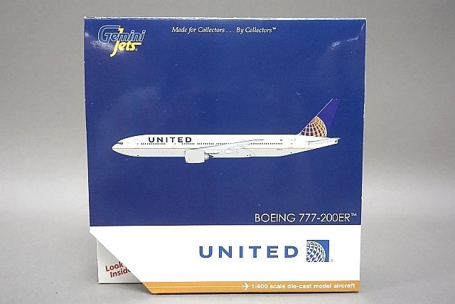 Gemini Jets ジェミニジェッツ 1/400 UNITED ユナイテッド航空  