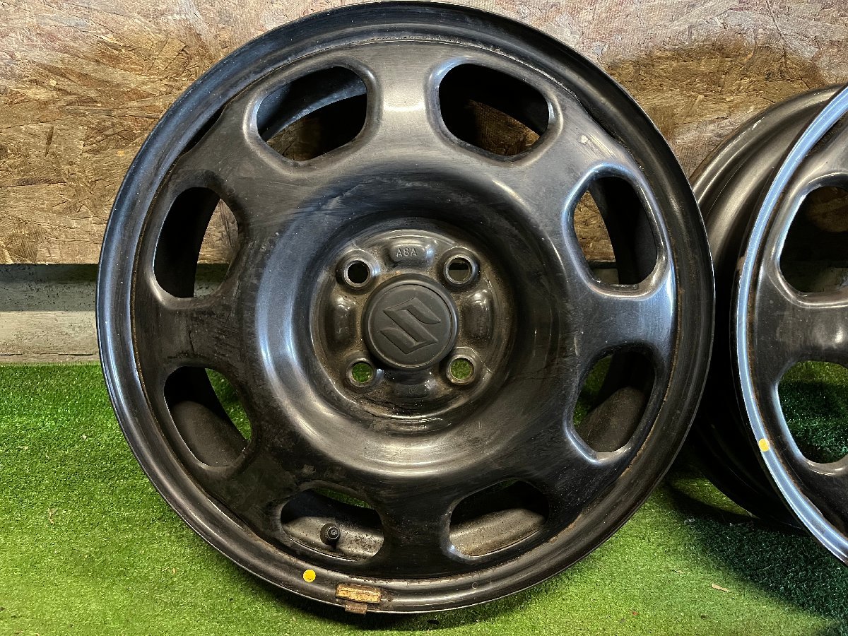 SUZUKI ハスラー 純正 TOPY 15インチ 4.5J +45 PCD100 4H 鉄 スチール