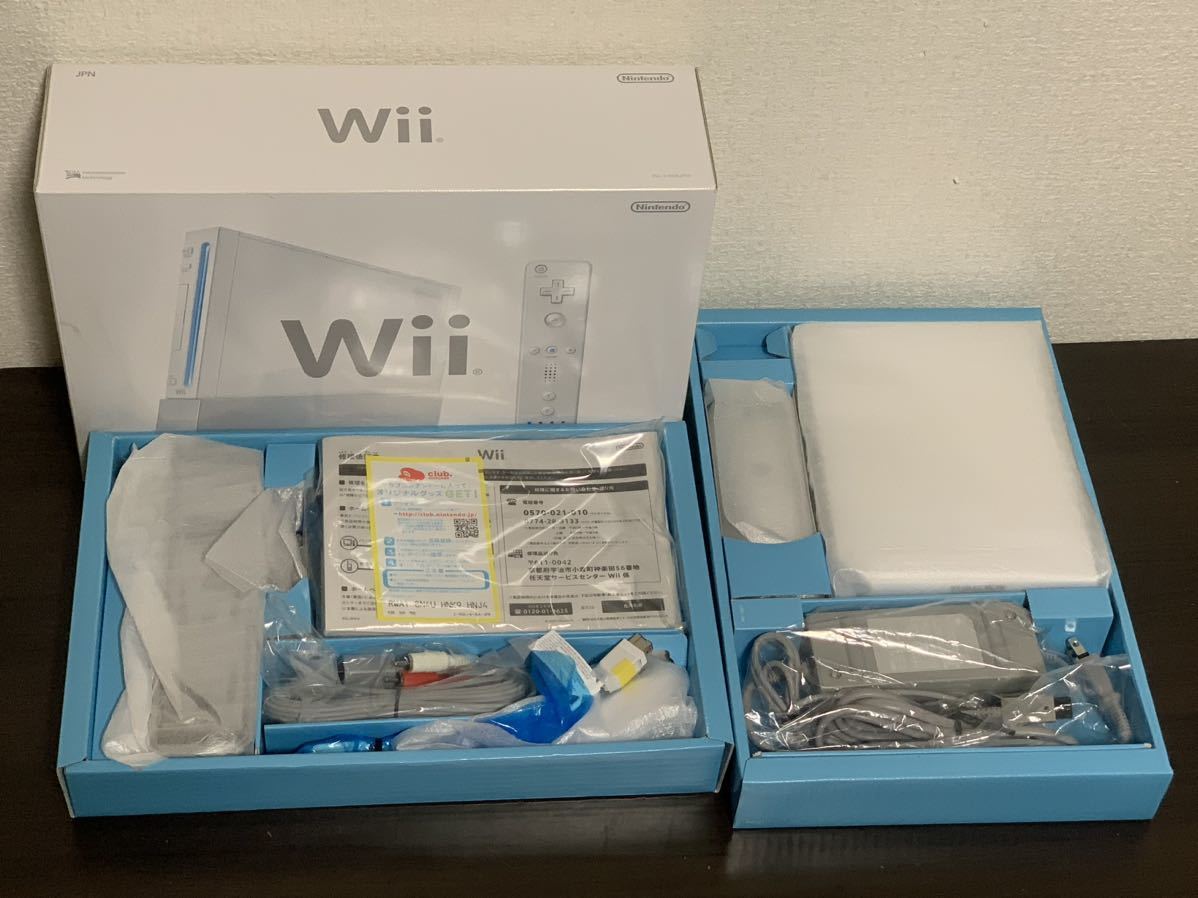 wii 箱 説明書等すべてアリ 美品 Nintendo Wii 本体 シロ 美品 任天堂Wii ニンテンドー 箱 説明書