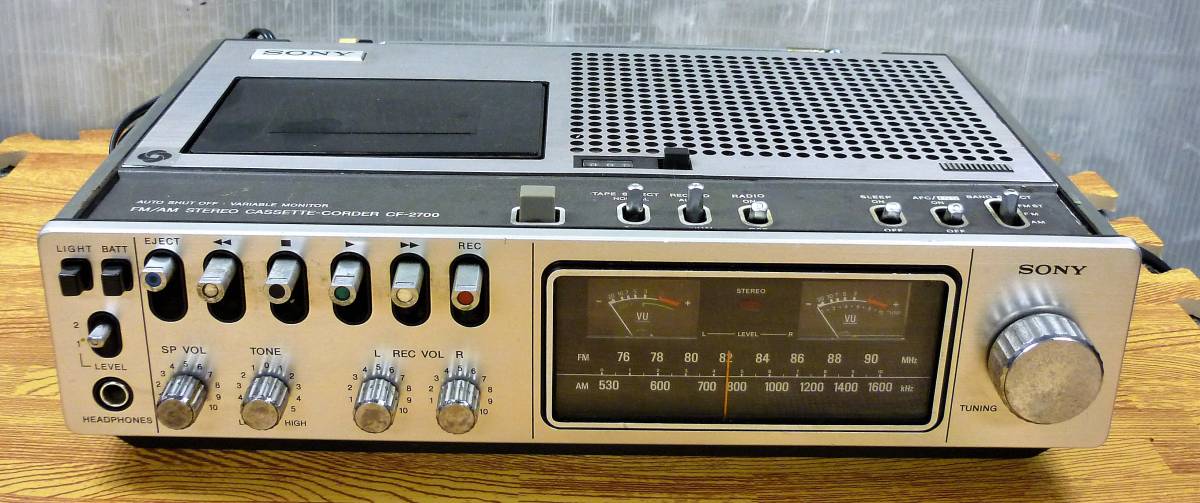 SONY CF-2700 ステレオラジカセ