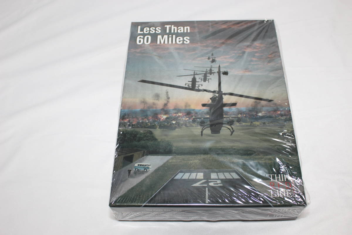 (Thin Red Line)LESS THAN 60 MILES 初版、フルダからフランクフルトへ、日本語訳付、未使用、美品