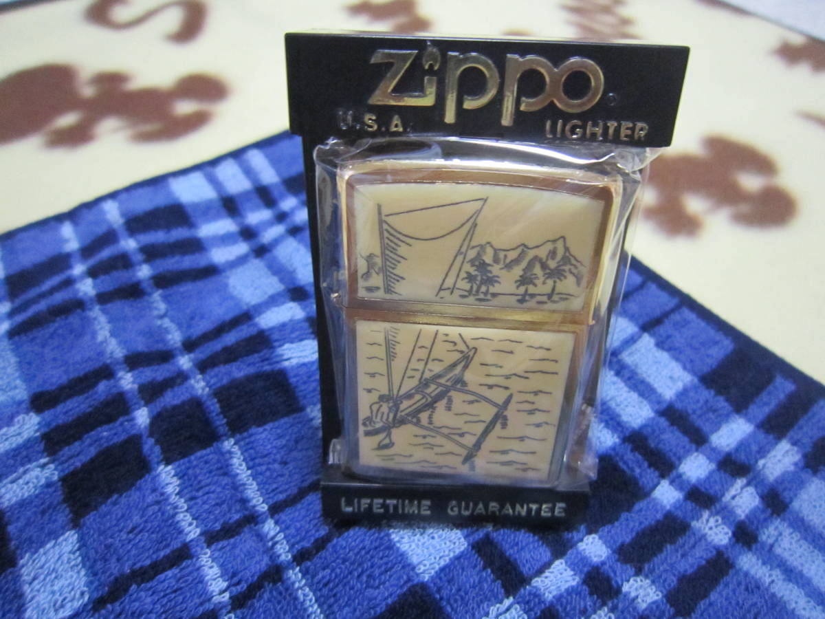 ZIPPOウルトラライト1977年スクリムショウ アウトリガー カヌー 