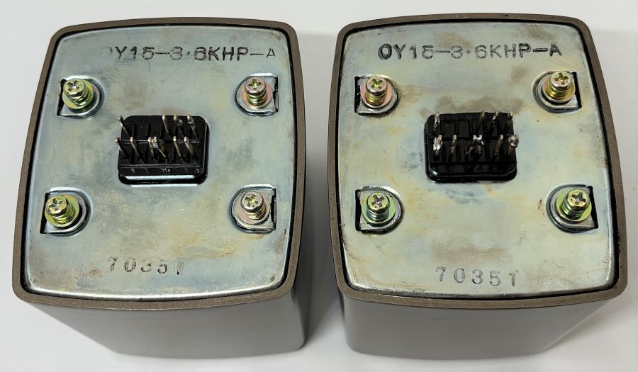 LUX⁄ラックス 出力トランス OY15-5K 特注出力トランスG7071 各1個 LUX