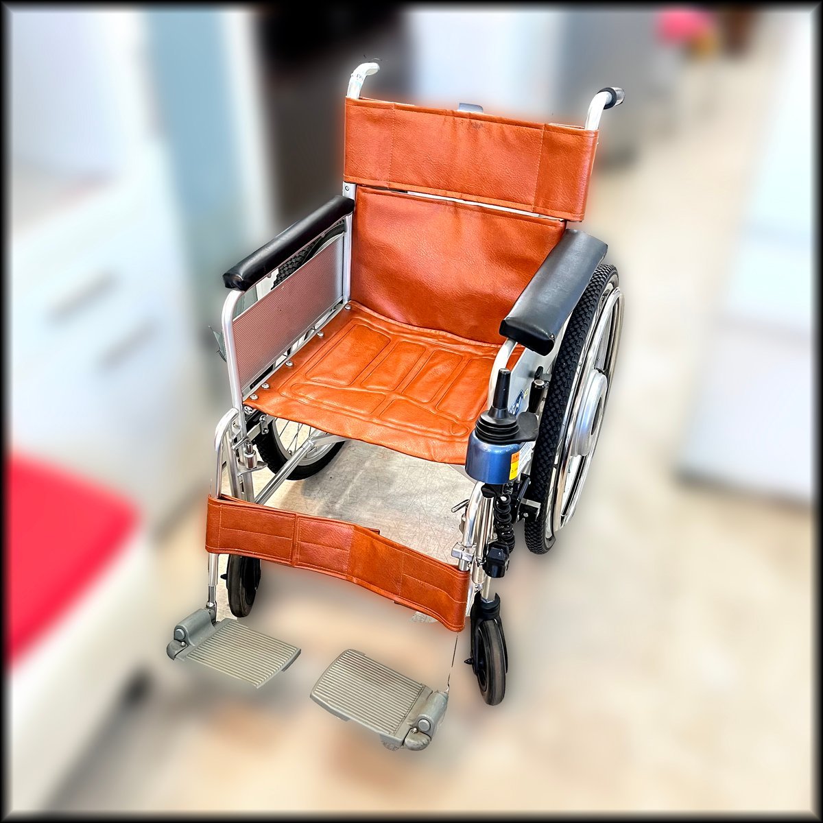 ◇ニッシン◇電動 車椅子 ヤマハ XA73 介護用品 バッテリー欠品 中古 