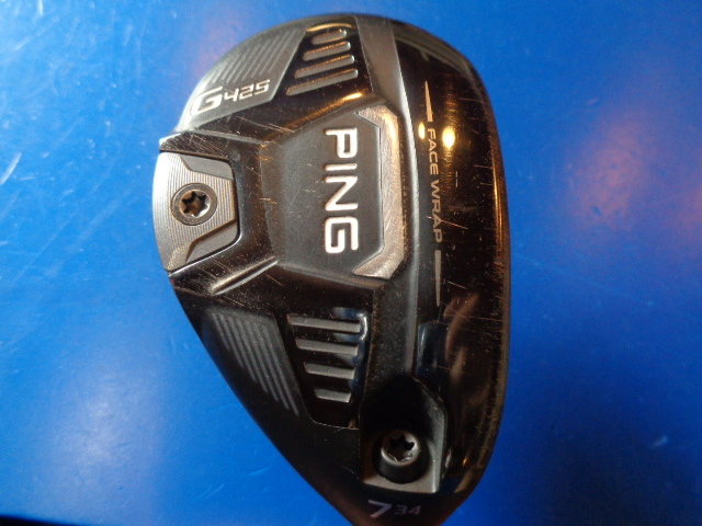 PING ピン G425 HYBRID #7 34° PING TOUR 173-85/R G425 PING ピン 中古